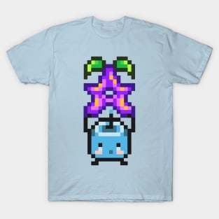 Blue Junimo with Stardrop T-Shirt